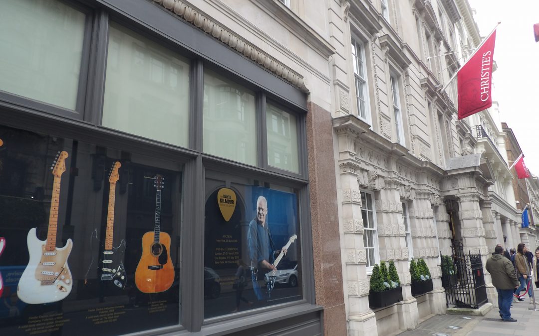 Tour Progresivo con entradas para la exhibición de guitarras de Dave Gilmour