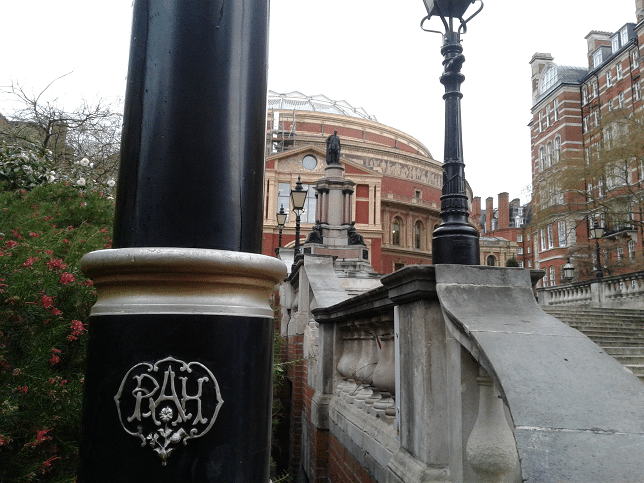 El Royal Albert Hall a puertas cerradas